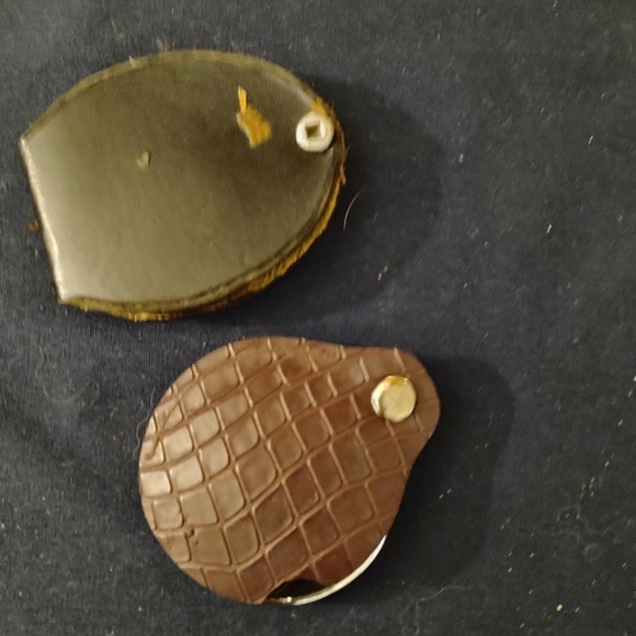 Vintage 40s-50s Magnifying Glass Set with Leather Cases - Picture 2 of 4